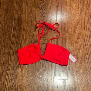 Xhilaration Red Swimsuit Top